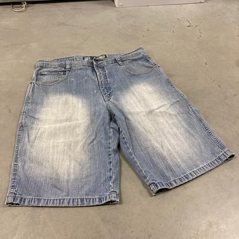 Y2k baggy southpole denim shorts 36
